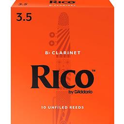Rico RCA1035 Clarinet Reeds #3.5: 10-Pack