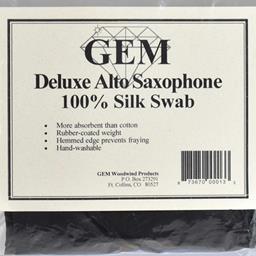 Gem GDASS Deluxe Silk Alto Sax Swab
