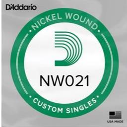 D'Addario NW021 XL Nickel Round Wound .021"