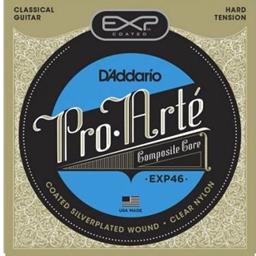 D'Addario EXP46 Set EXP Pro-Arte Clr Nyl/Silver Wnd Hard