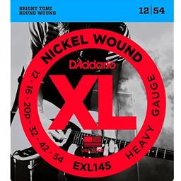 D'Addario EXL145 XL Elect Heavy Nickel Set .012-.054