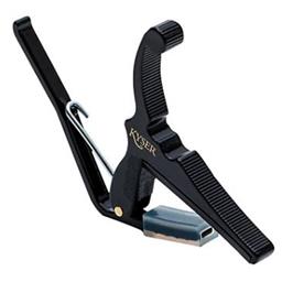 Kyser KGEB Quick-Change Electric 6-String Guitar Capo; Blk