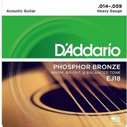 D'Addario EJ18 Heavy Acoustic Guitar String Set