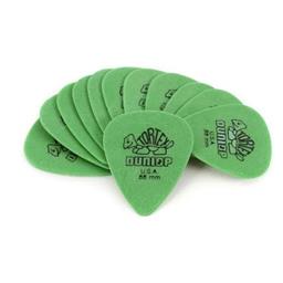 Dunlop 418P088 Tortex Standard Guitar Picks - .88mm (Green) - 12 Pack