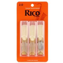 Rico RKA0320 Tenor Sax Reeds #2.0: 3-Pack