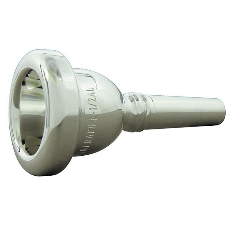 350-6HAL Mouthpiece, Trombone, Bach Small Shank, 6-1/2AL Cup: Medium Deep; Cup Diameter: 25.40mm