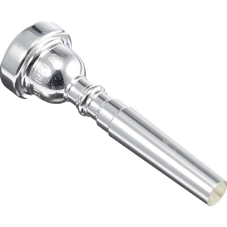 351-3C Mouthpiece, Trumpet, Bach Silver Plate, 3C Cup: Medium; Cup Diameter: 16.30mm