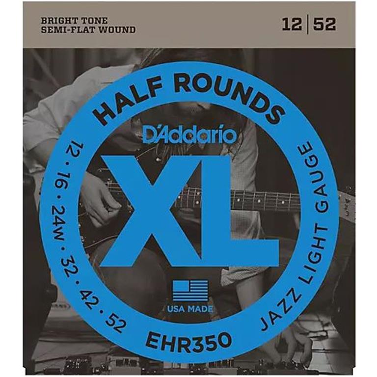 D'Addario EHR350 Electric Guitar string set jazz light