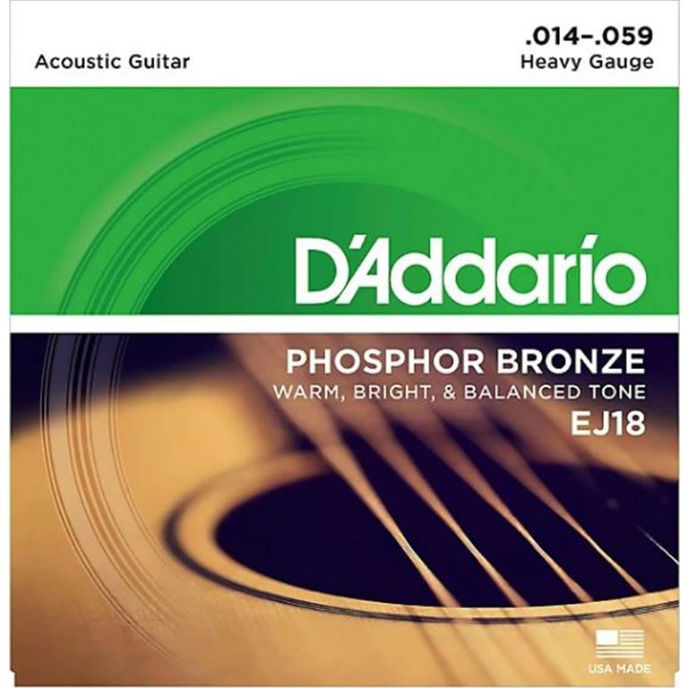 D'Addario EJ18 Heavy Acoustic Guitar String Set