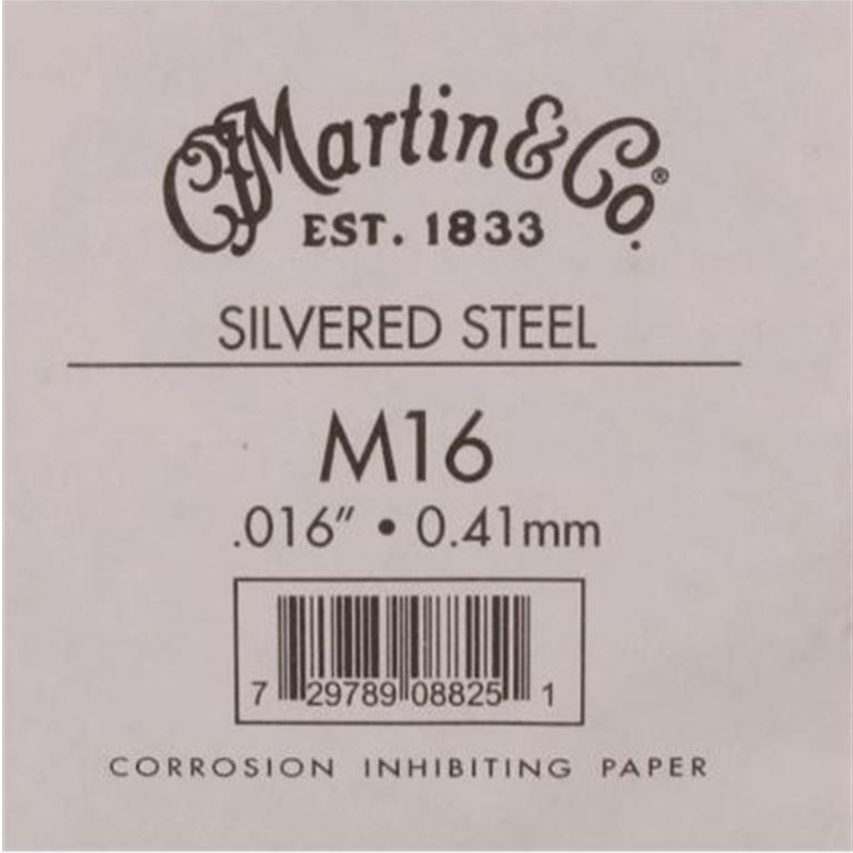 Martin M-16 M16 Guitar B String .016"