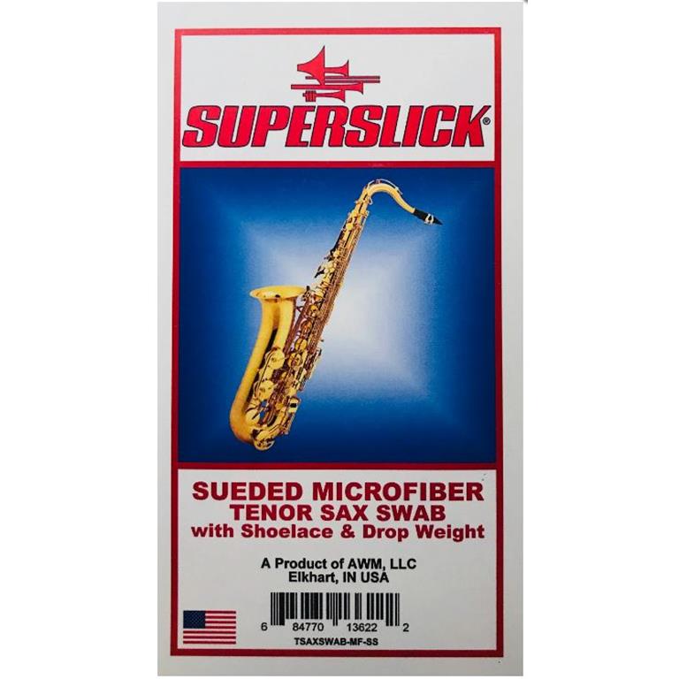 Nick Rail TSXSWAB-MICRO Microfiber Tenor Sax Swab