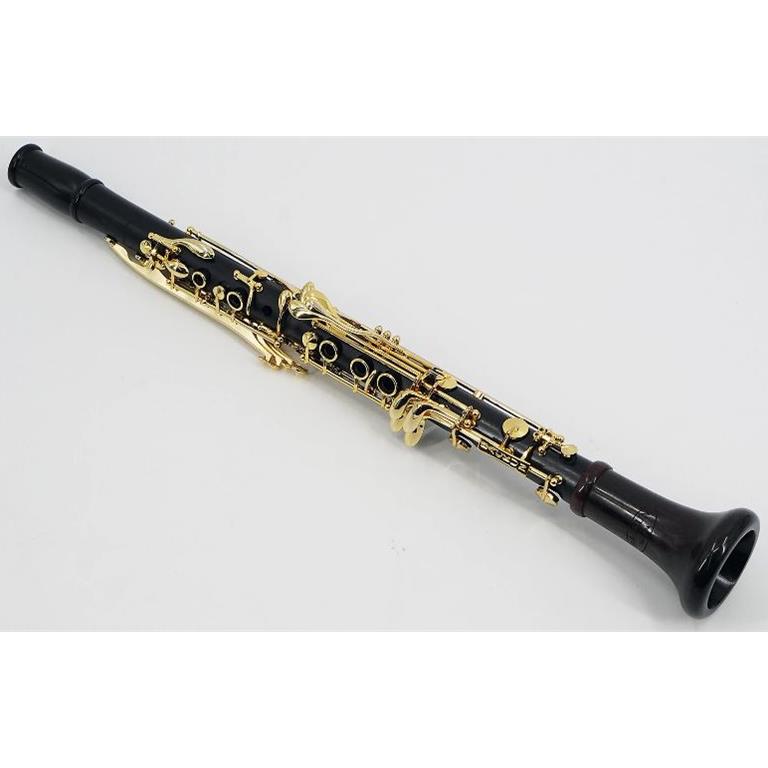 Backun BCLBFG-GK Model F Bb Grenadilla Clarinet with Gold Keys