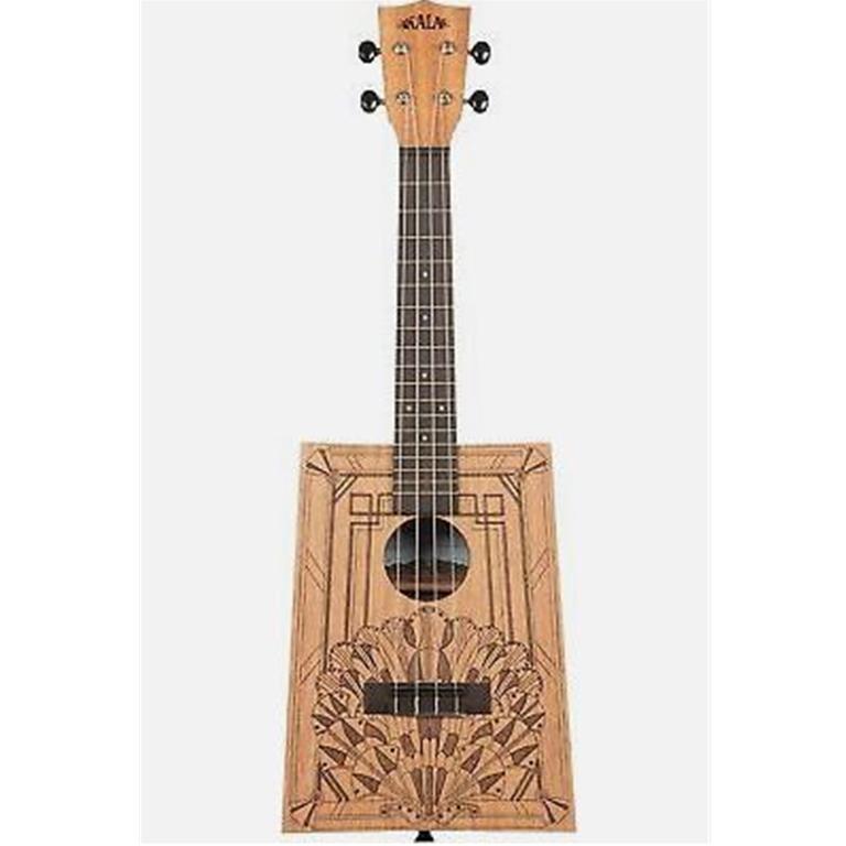 Kala KA-CB-DECO-C Art Deco Cigar Box Ukulele - Concert