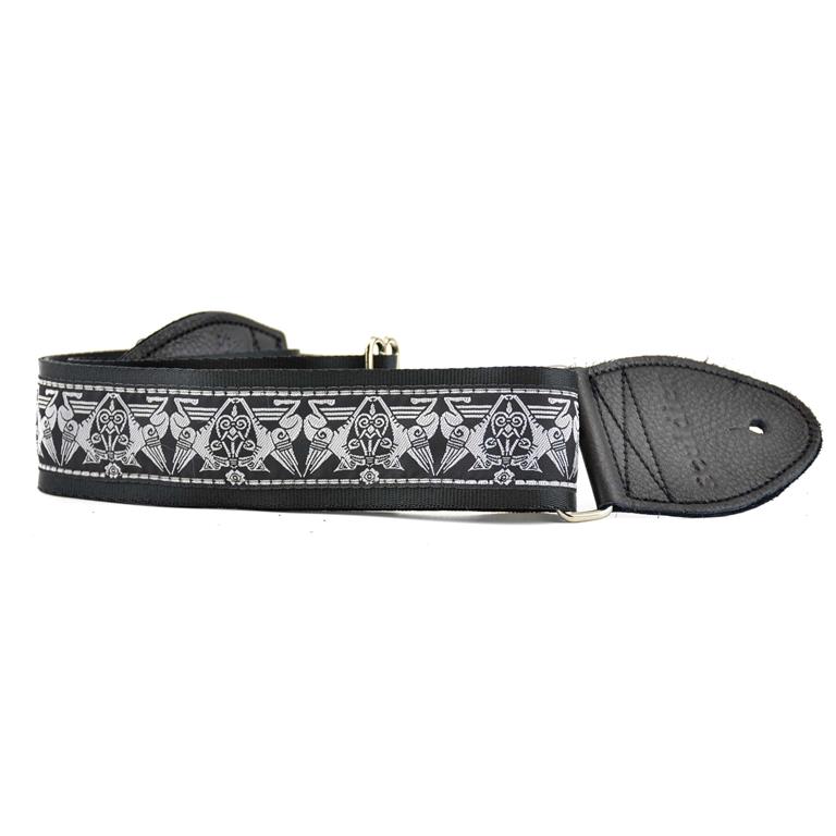 Souldier GS0489BK04BK Argus - Black Guitar Strap