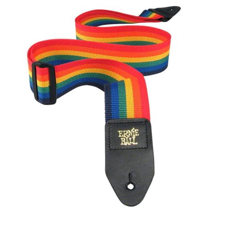 Ernie Ball P04044 Poly-Pro Rainbow Guitar Strap