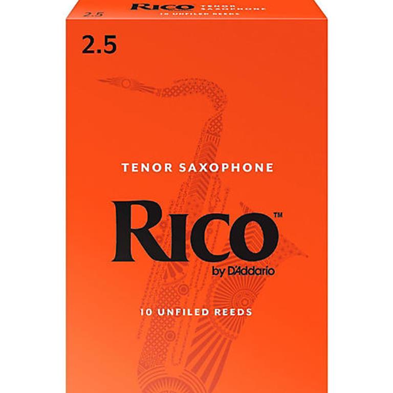 Rico RKA1025 Tenor Sax Reeds #2.5: 10-Pack